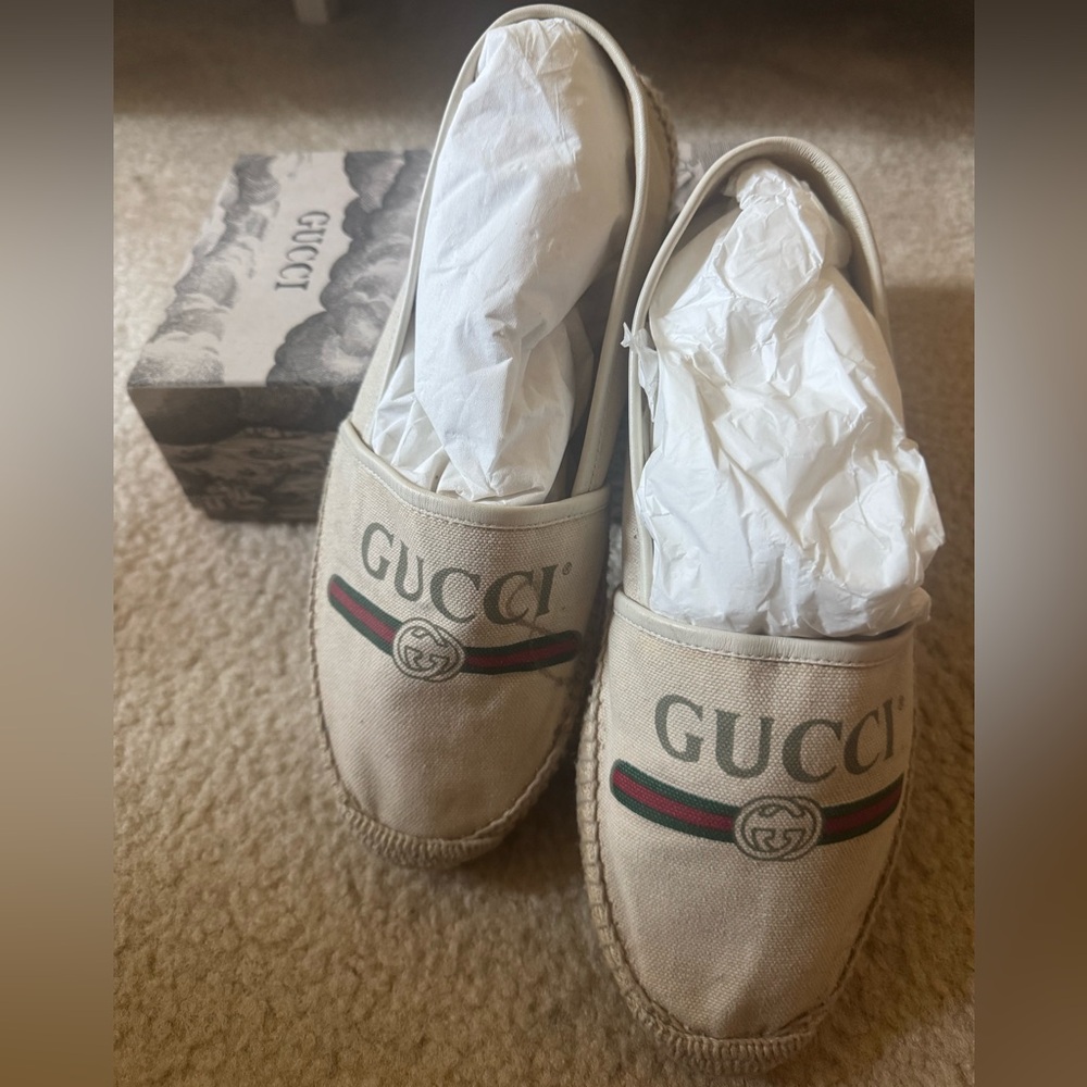 Women’s Gucci Cloth Espadrilles